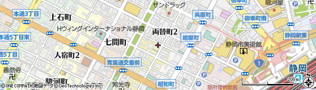 ＤＥＡＲＥＳＴ静岡周辺の地図