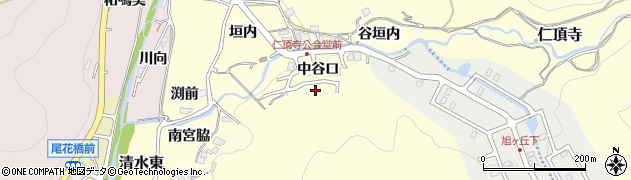兵庫県川辺郡猪名川町仁頂寺南山98周辺の地図