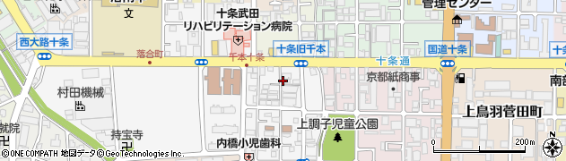 京都府京都市南区上鳥羽南唐戸町48周辺の地図
