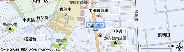 株式会社東浦ガス商会石浜本店周辺の地図