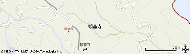 滋賀県栗東市観音寺周辺の地図