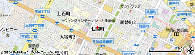 ボレチン borrechin 静岡周辺の地図