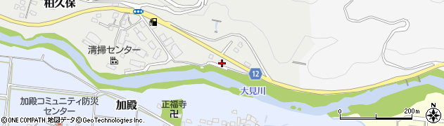 静岡県伊豆市柏久保12周辺の地図