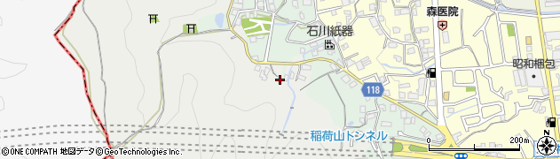 京都府京都市山科区西野山岩ケ谷町19周辺の地図