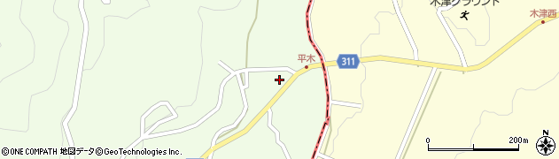 兵庫県加東市平木579周辺の地図