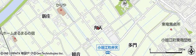 愛知県刈谷市小垣江町（弁天）周辺の地図