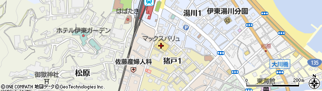 マックスバリュ伊東駅前店周辺の地図