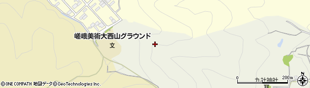 京都府京都市西京区大枝西長町26周辺の地図