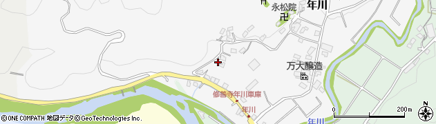 静岡県伊豆市年川101周辺の地図