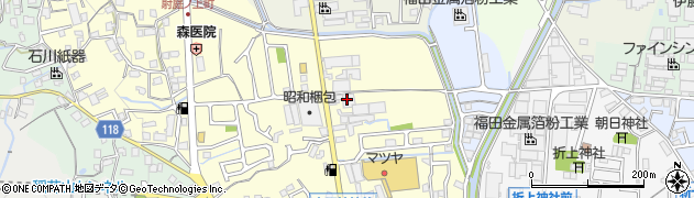 株式会社トヨペットステーション山科　本社ショールーム周辺の地図