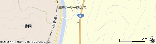 愛知県新城市能登瀬上谷平74周辺の地図