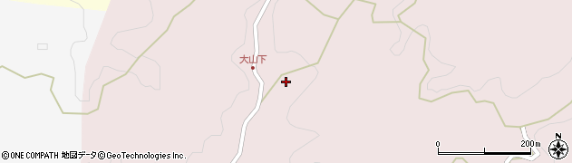愛知県岡崎市南大須町（下焼入）周辺の地図