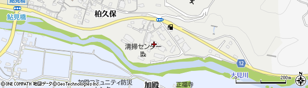 静岡県伊豆市柏久保103周辺の地図