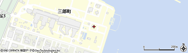 三重県四日市市三郎町周辺の地図