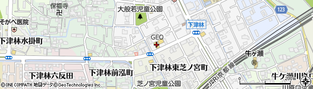ゲオ桂店周辺の地図