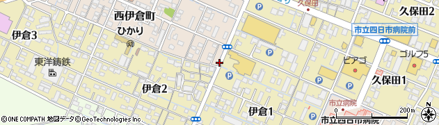 伊倉周辺の地図