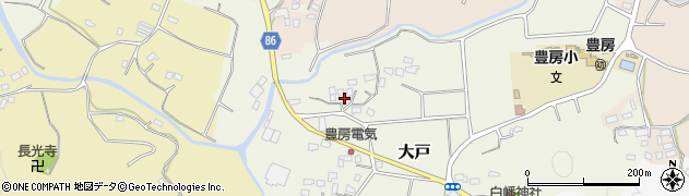 千葉県館山市大戸17周辺の地図