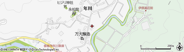 静岡県伊豆市年川249周辺の地図