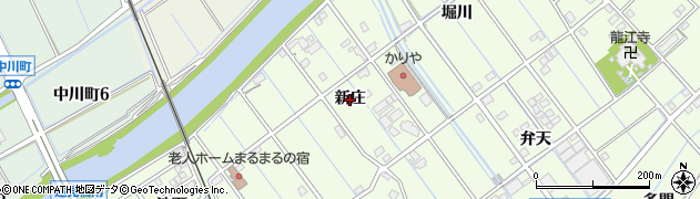 愛知県刈谷市小垣江町（新庄）周辺の地図
