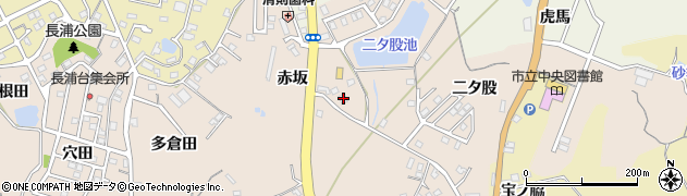 愛知県知多市日長赤坂74周辺の地図