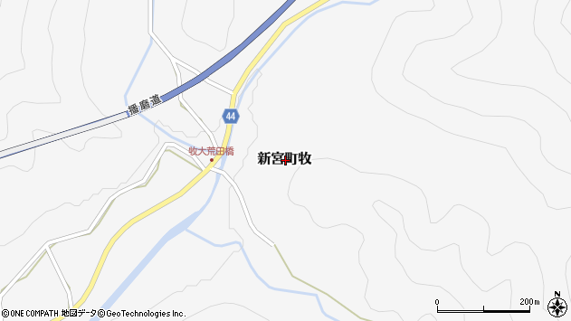〒679-5152 兵庫県たつの市新宮町牧の地図
