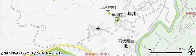 静岡県伊豆市年川1049周辺の地図
