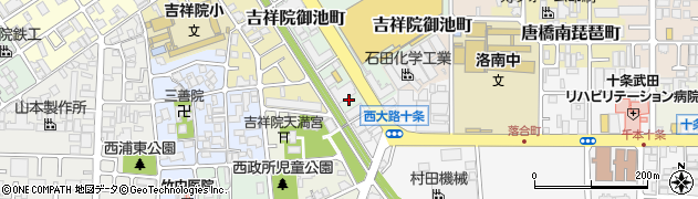 京都府京都市南区吉祥院御池町2周辺の地図