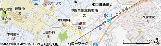 甲賀自動車教習所周辺の地図