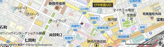 日本メックス株式会社　東海支店静岡営業所周辺の地図