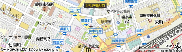 セントラルコンサルタント株式会社　静岡営業所周辺の地図