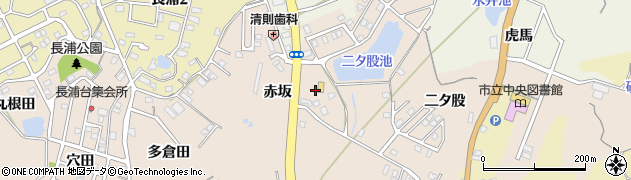 愛知県知多市日長赤坂78周辺の地図