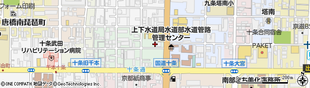 京都車検センター　廃車専用周辺の地図