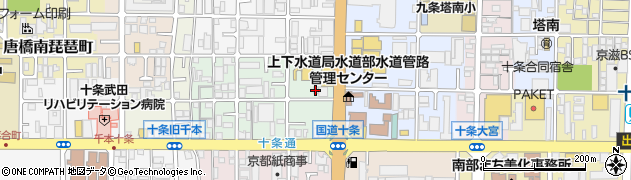 京都車検センター　廃車専用周辺の地図