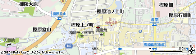 京都府京都市西京区樫原下ノ町周辺の地図