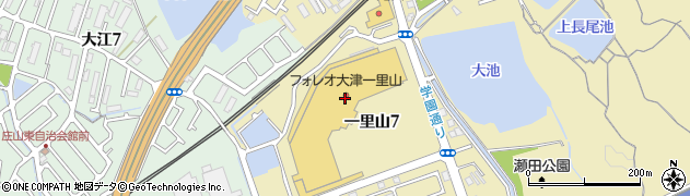 スガキヤフォレオ大津一里山店周辺の地図