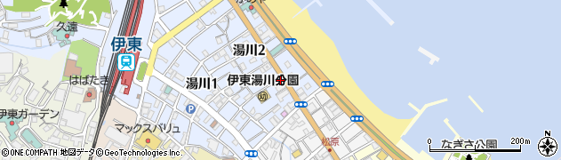 湯川ガレージ周辺の地図