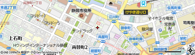 驛前松乃鮨周辺の地図