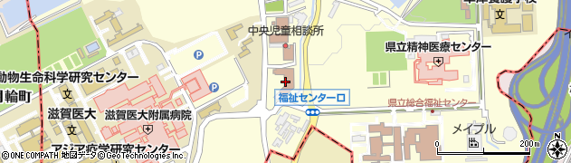 滋賀県歯科医師会口腔衛生センター周辺の地図