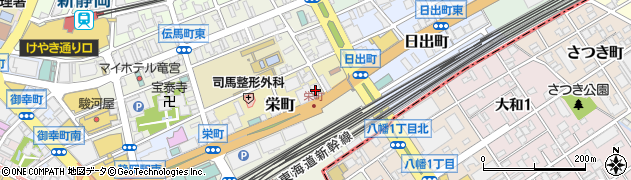 国際航業株式会社　静岡支店周辺の地図