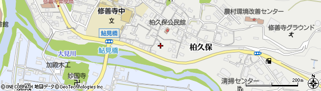 静岡県伊豆市柏久保316周辺の地図