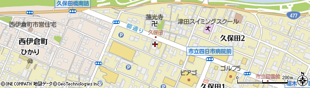 亜熱帯四日市久保田店周辺の地図