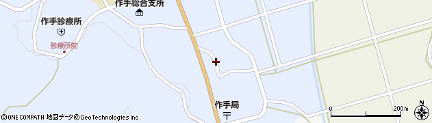 愛知県新城市作手高里塚前周辺の地図