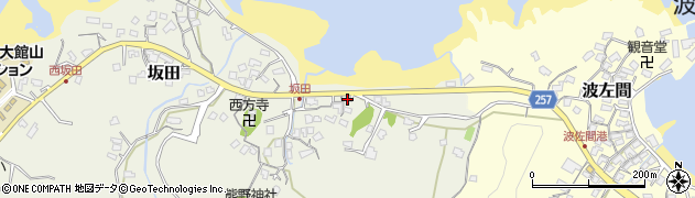千葉県館山市坂田113周辺の地図