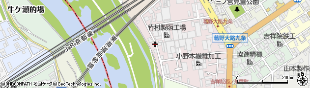 京都府京都市南区吉祥院新田弐ノ段町周辺の地図