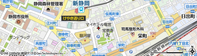 マイホテル竜宮周辺の地図