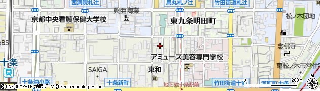 京都韓国教育院周辺の地図