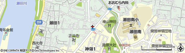 関西みらい銀行瀬田支店周辺の地図