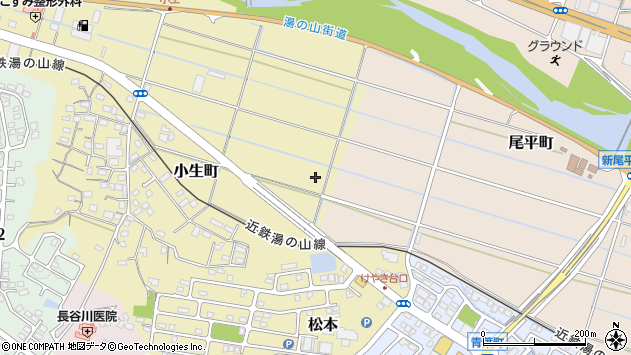 〒512-0932 三重県四日市市小生町の地図