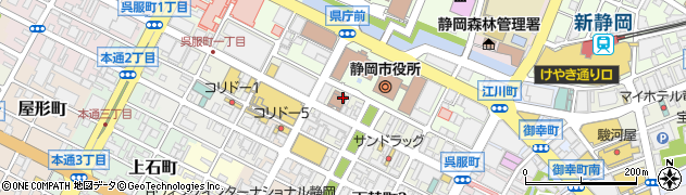スルガ総合保険株式会社静岡支社周辺の地図