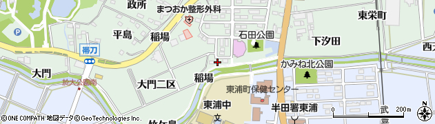 愛知県知多郡東浦町緒川平成24周辺の地図